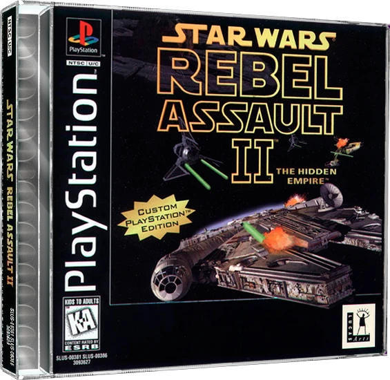 Star Wars Rebel Assault II The Hidden Empire box art