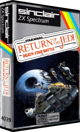 Star Wars Return of the Jedi Death Star Battle box art