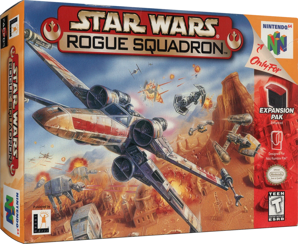 Star Wars Rogue Squadron box art