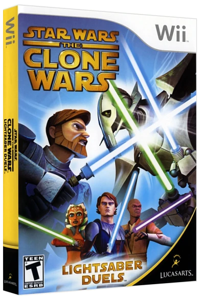 Star Wars: The Clone Wars  Lightsaber Duels box art