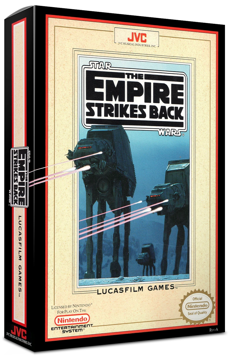 Star Wars The Empire Strikes Back box art