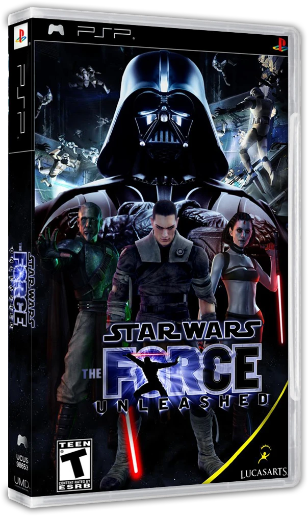 Star Wars The Force Unleashed box art