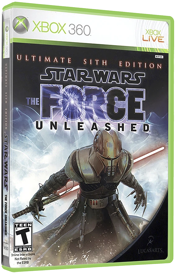 Star Wars The Force Unleashed box art