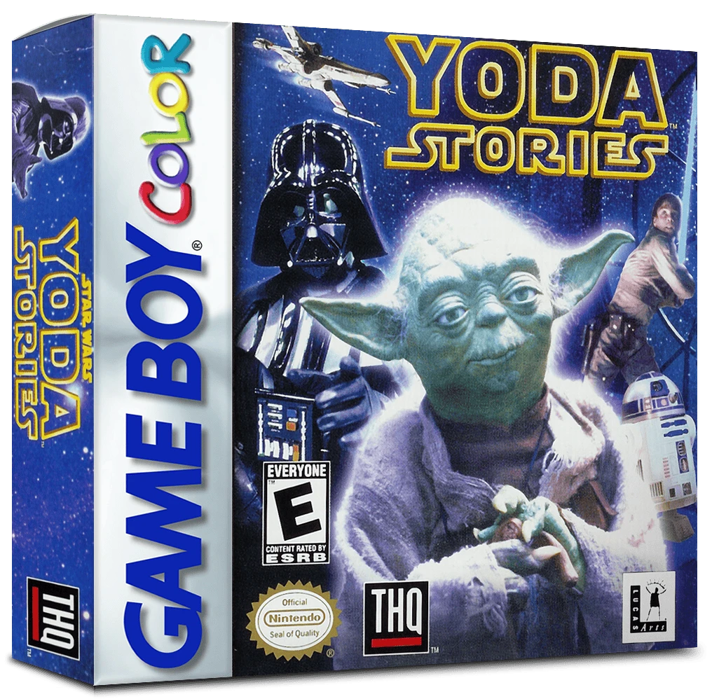 Star Wars Yoda Stories box art