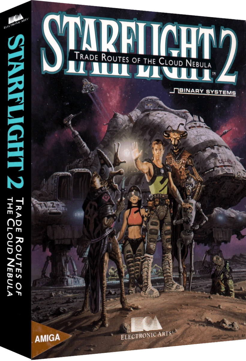 Starflight 2: Trade Routes Of The Cloud Nebula box art