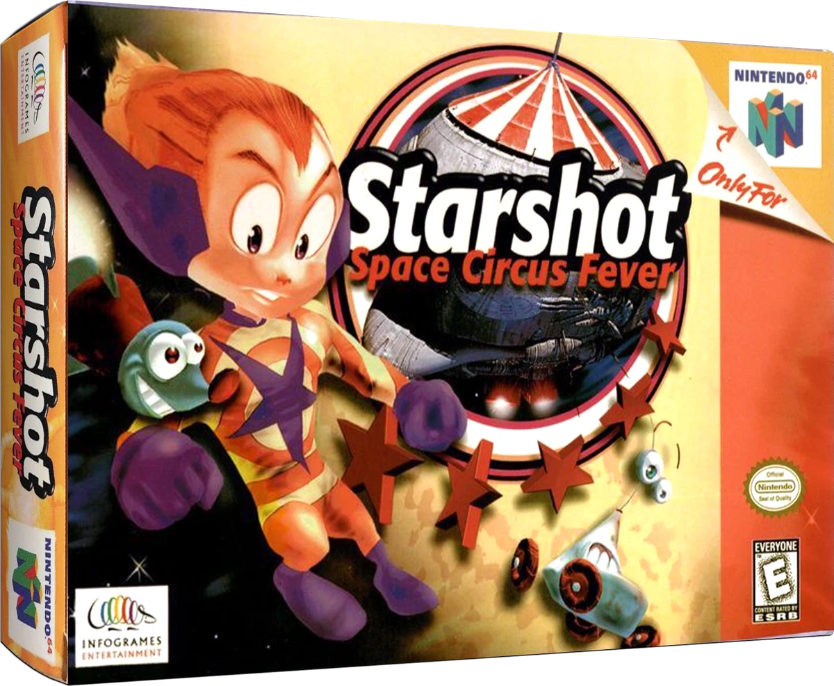 Starshot Space Circus Fever box art