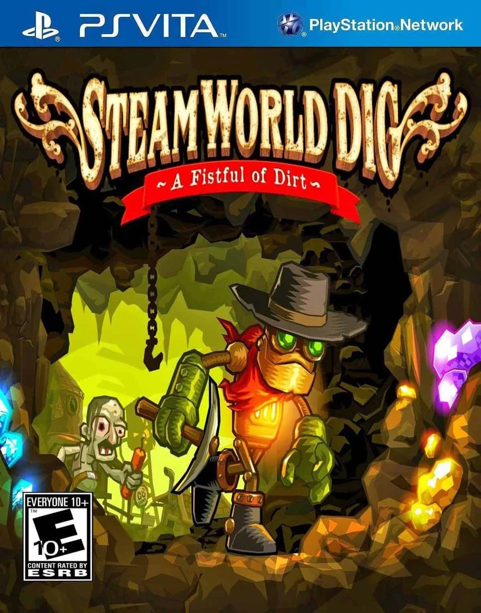Steamworld Dig box art