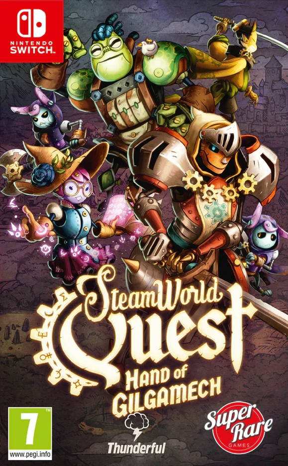 SteamWorld Quest: Hand of Gilgamech box art