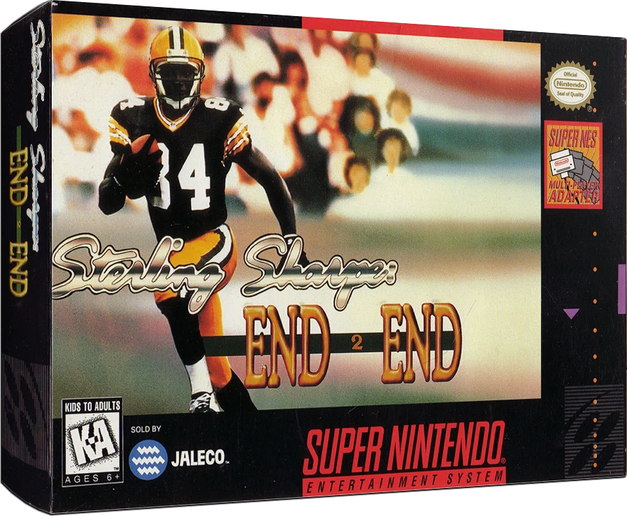 Sterling Sharpe: End 2 End box art