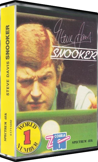 Steve Davis Snooker box art