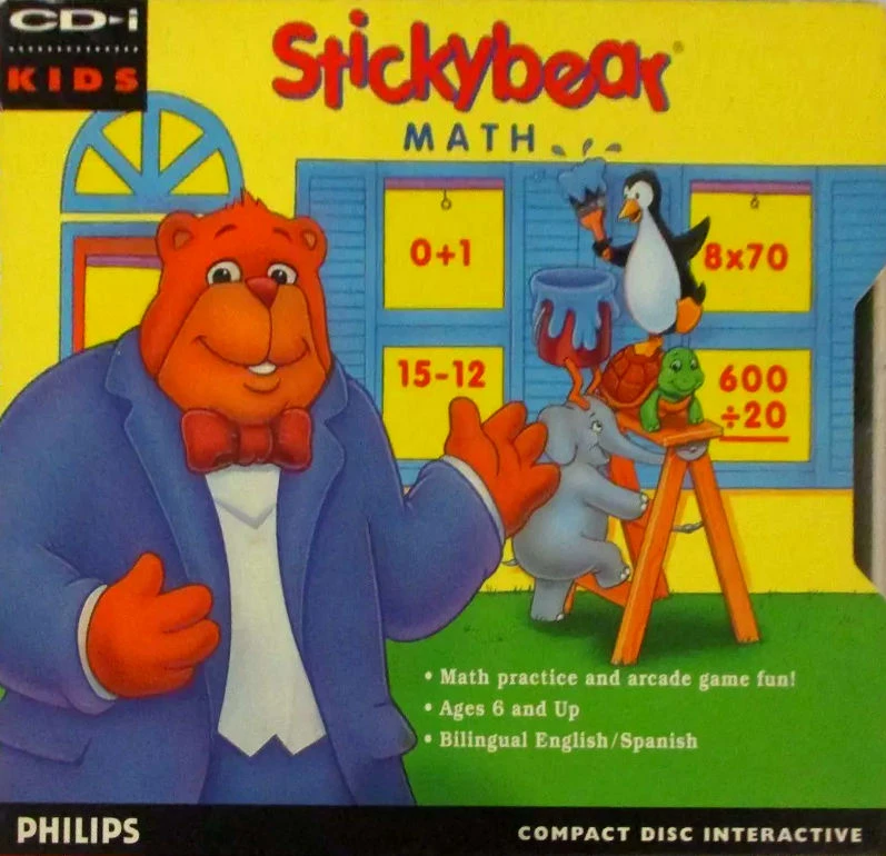 Stickybear Math box art