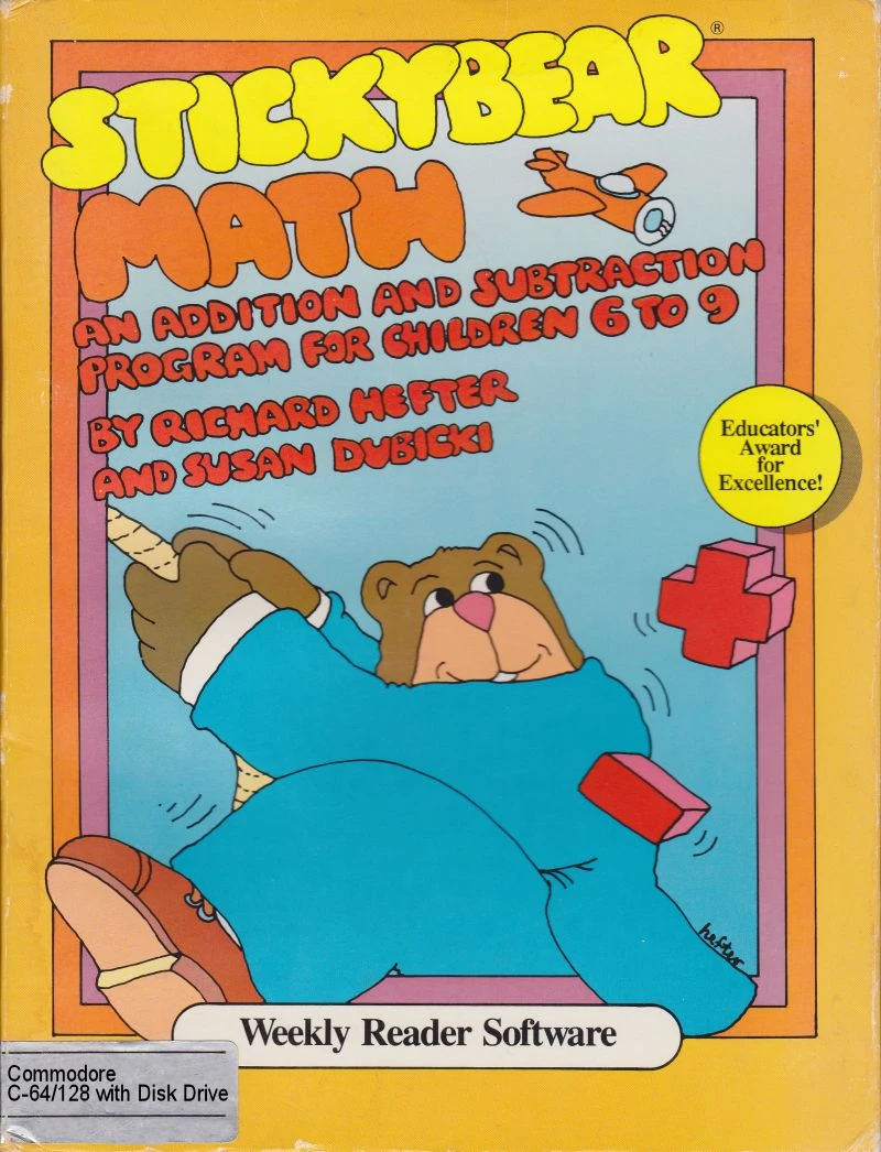 Stickybear Math box art