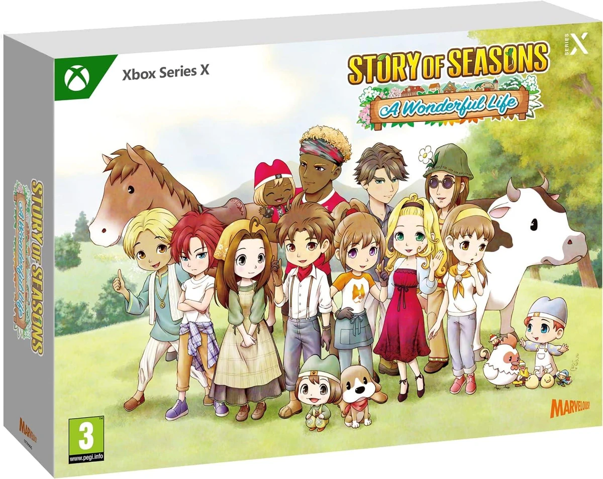 Story Of Seasons: A Wonderful Life [Limited Edition] box art