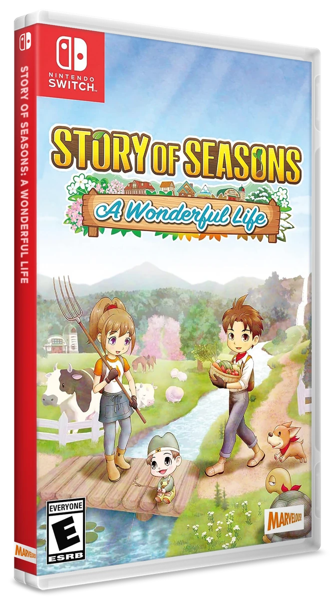 Story of Seasons: A Wonderful Life box art