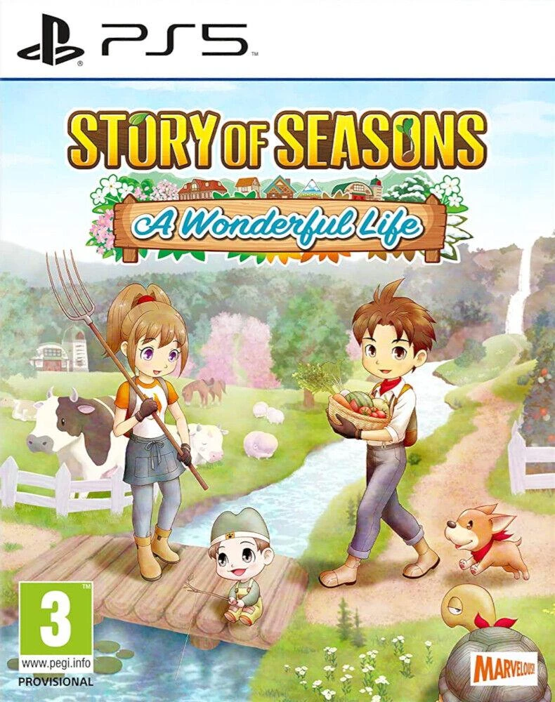 Story Of Seasons: A Wonderful Life box art