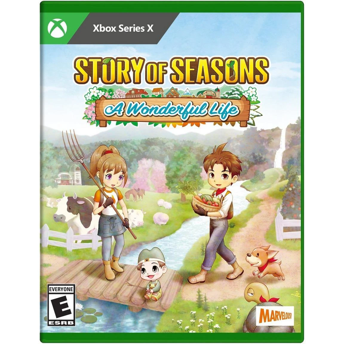 Story of Seasons: A Wonderful Life box art