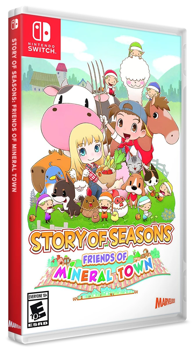 Story of Seasons: Friends of Mineral Town box art