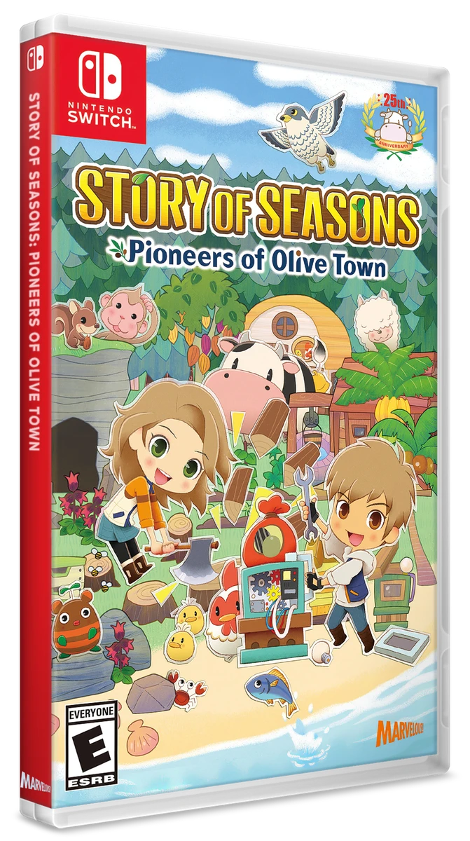Story of Seasons: Pioneers of Olive Town box art