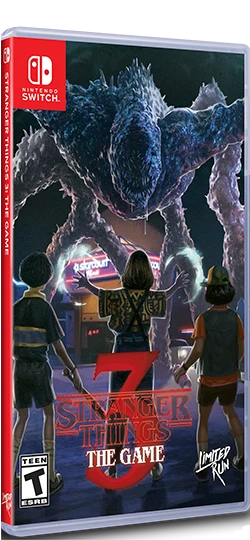 Stranger Things 3: The Game box art
