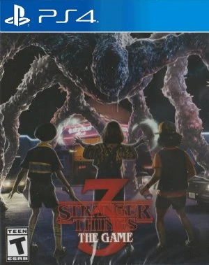 Stranger Things 3: The Game box art