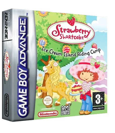 Strawberry Shortcake: Ice Cream Island Riding Camp box art