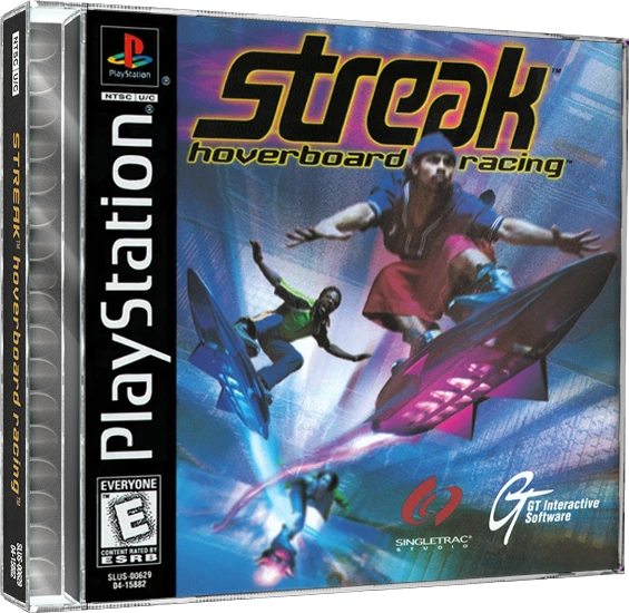 Streak Hoverboard Racing box art
