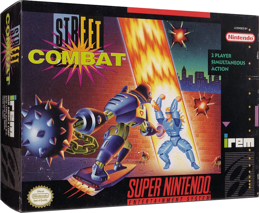 Street Combat box art