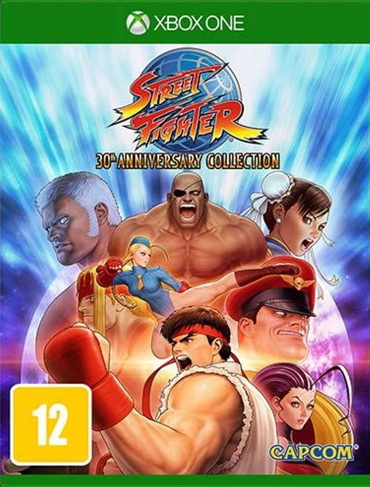 Street Fighter 30th Anniversary Collection box art