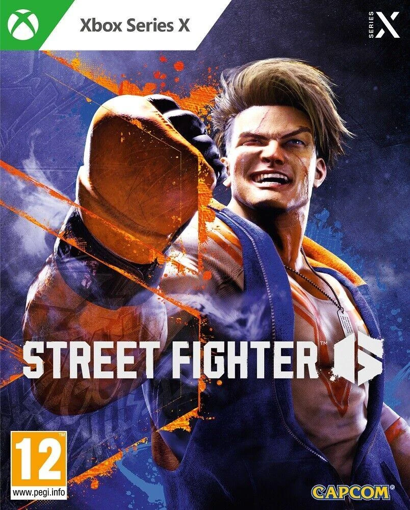Street Fighter 6 box art