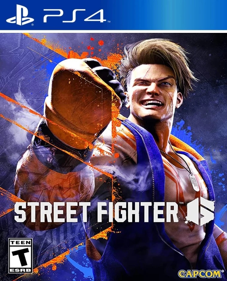 Street Fighter 6 box art