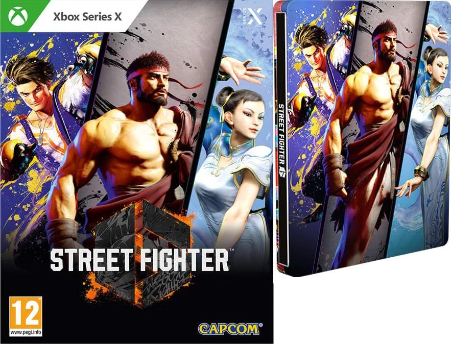 Street Fighter 6 [Steelbook Edition] box art