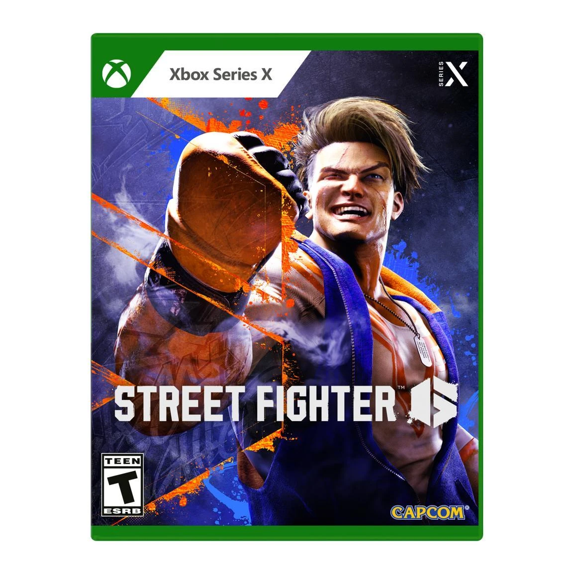 Street Fighter 6 box art