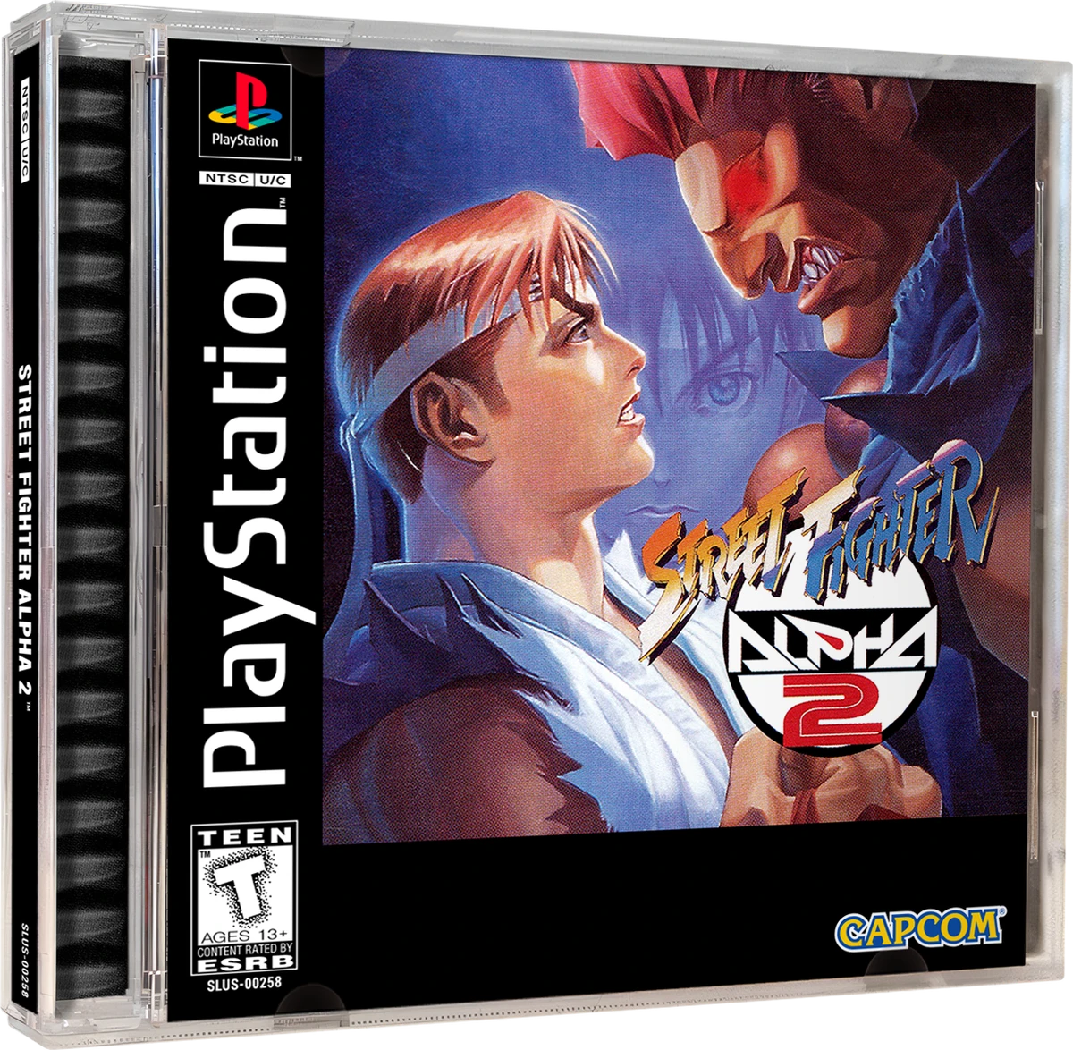Street Fighter Alpha 2 box art