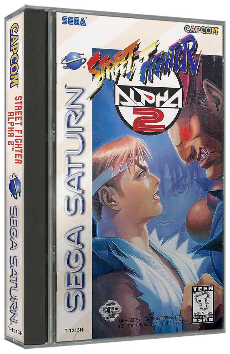 Street Fighter Alpha 2 box art