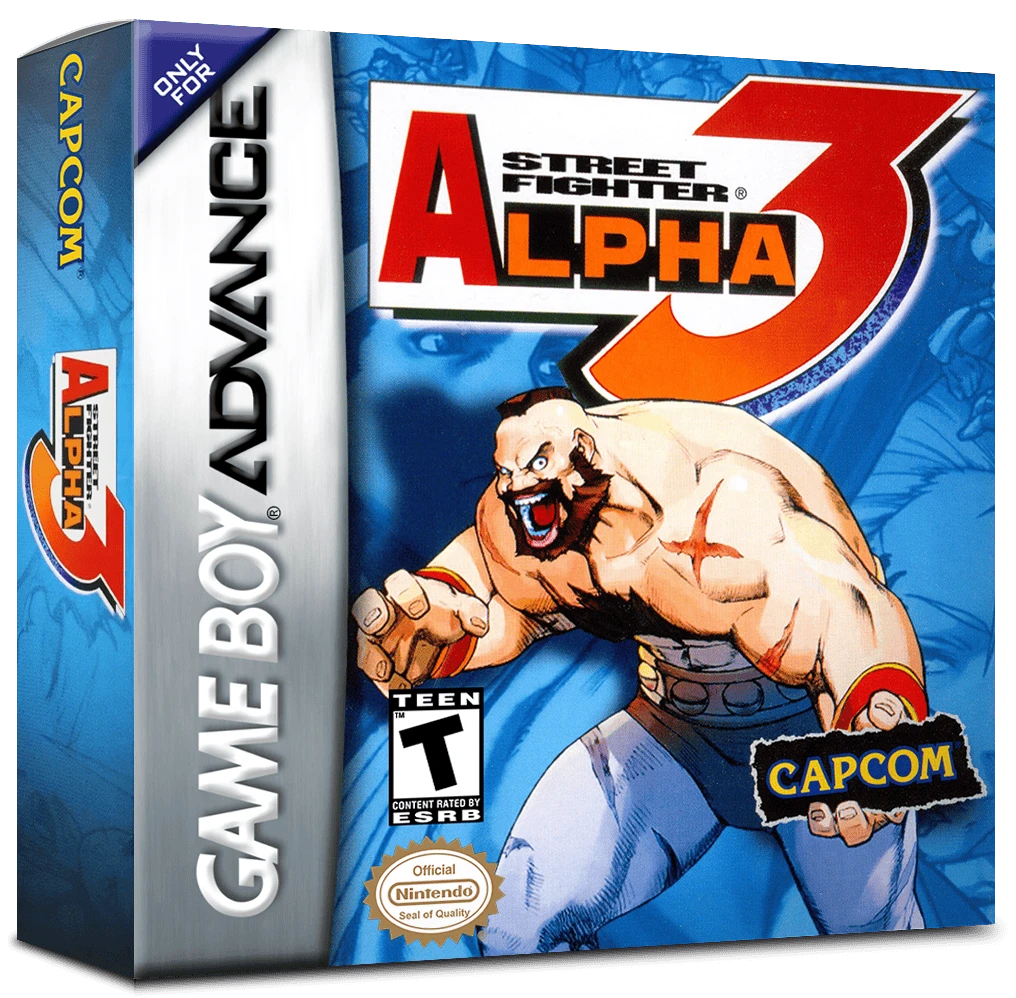 Street Fighter Alpha 3 box art