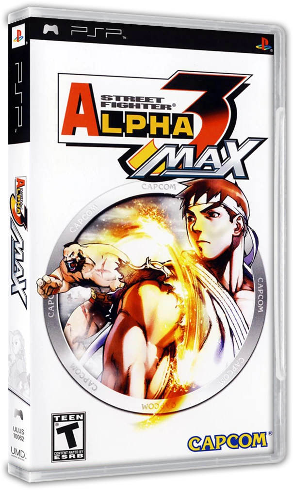 Street Fighter Alpha 3 Max box art