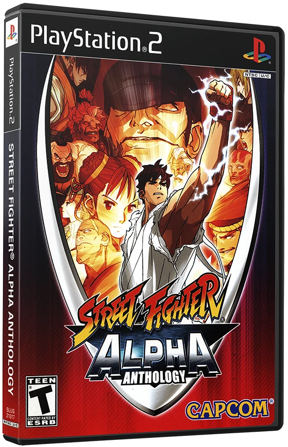 Street Fighter Alpha Anthology box art