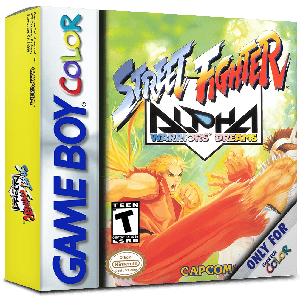 Street Fighter Alpha Warriors' Dreams box art