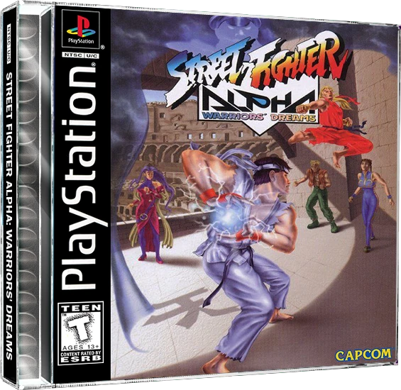 Street Fighter Alpha Warriors' Dreams box art