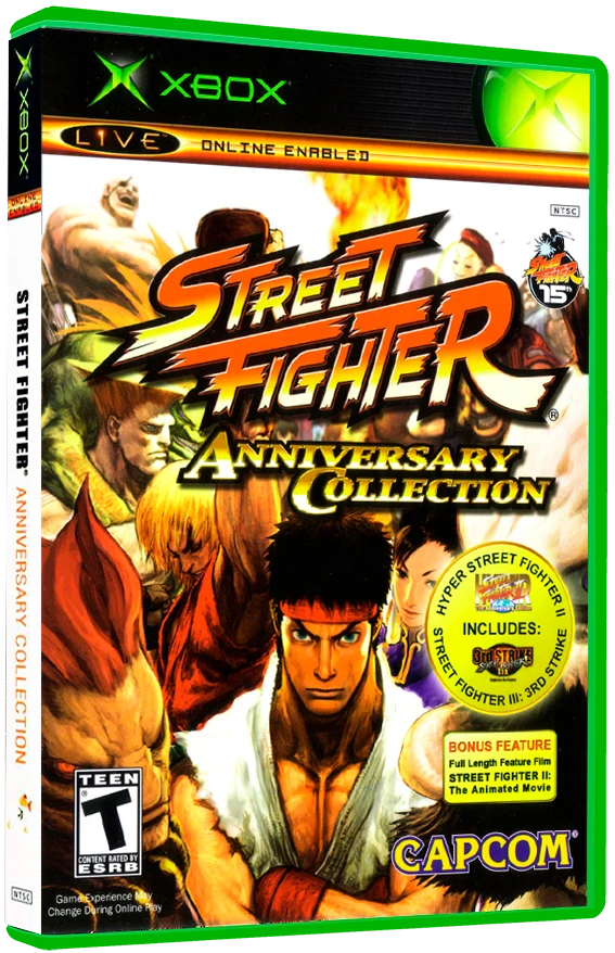 Street Fighter Anniversary Collection box art