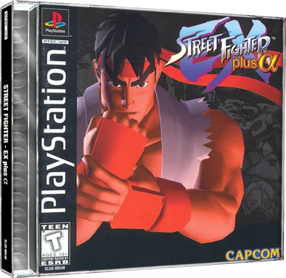 Street Fighter EX Plus Alpha box art