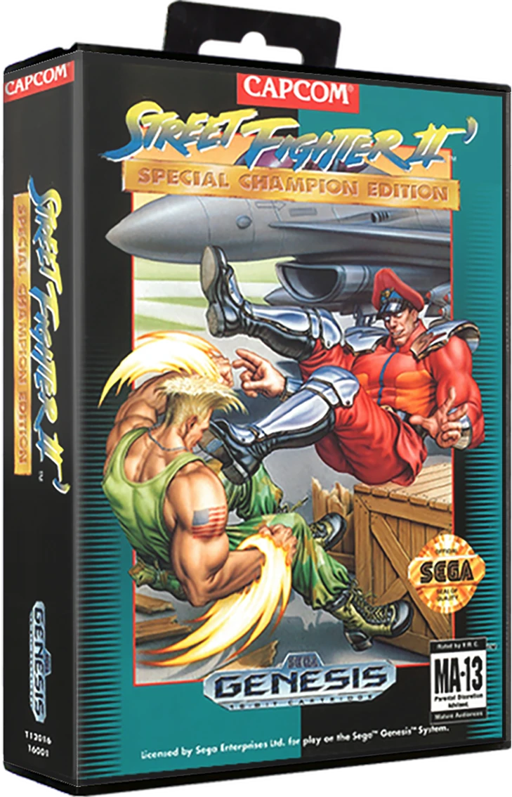 Street Fighter II': Special Champion Edition box art