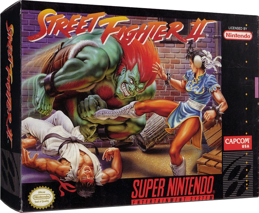 Street Fighter II box art