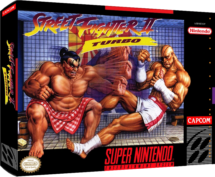 Street Fighter II Turbo box art