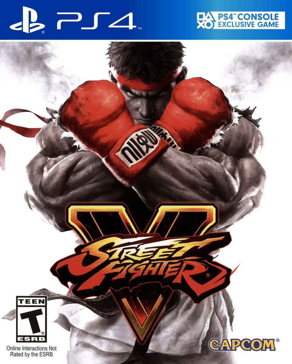 Street Fighter V box art