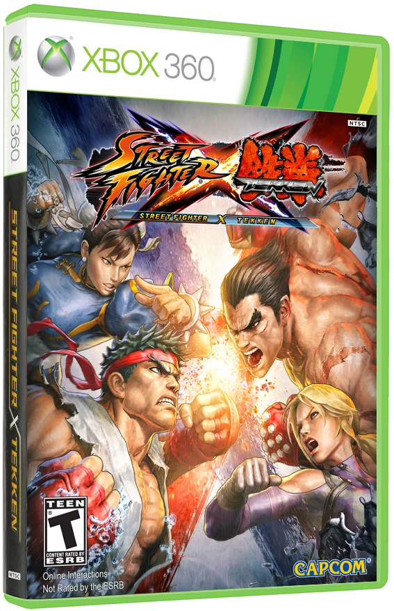 Street Fighter X Tekken box art