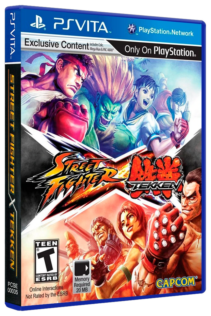 Street Fighter X Tekken box art