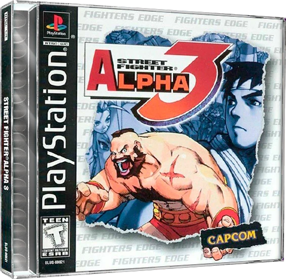 Street Fighter Zero 3 box art