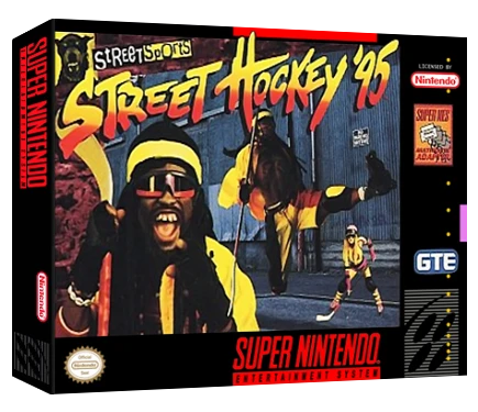 Street Hockey 95 box art