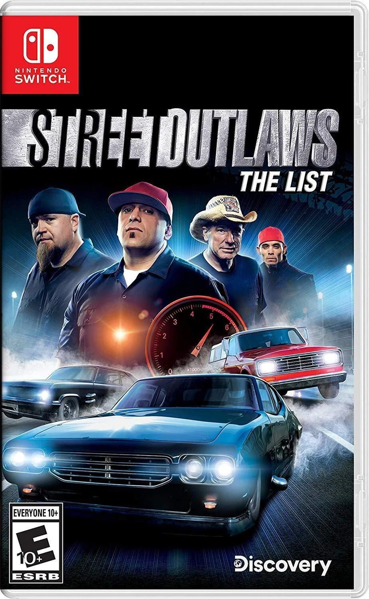 Street Outlaws: The List box art